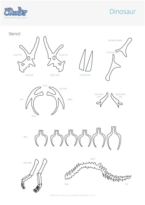 3D Doodler Templates