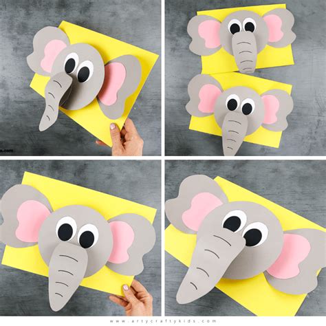 3D Elephant Craft