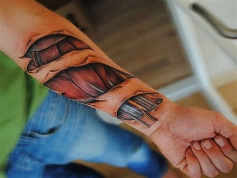 3D Forearm Tattoos Designs