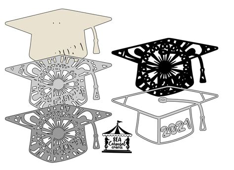 Creative Ideas for 3D Graduation Cap Templates