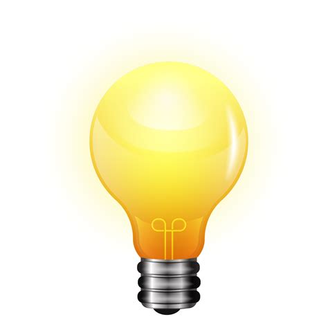 3D Light Bulb Template