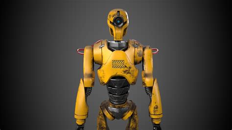 3D model of a robot