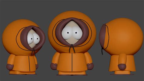 3D modeling South Park