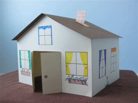 3D Paper Crafts House