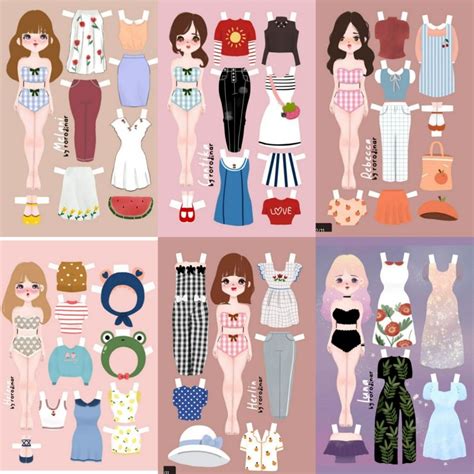 3D Paper Doll 10