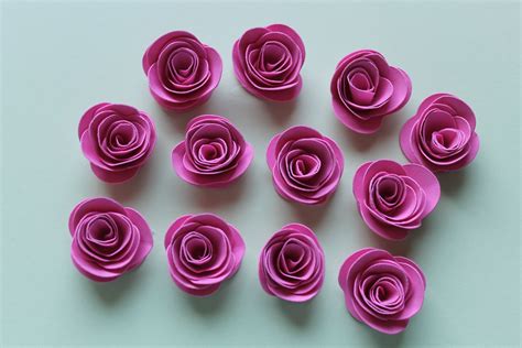 3D Paper Rose