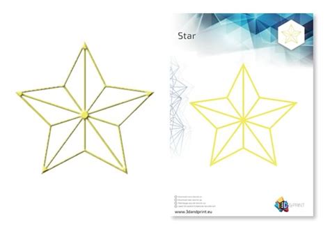 Celestial 3D pen star