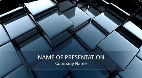 3D PowerPoint Template 8