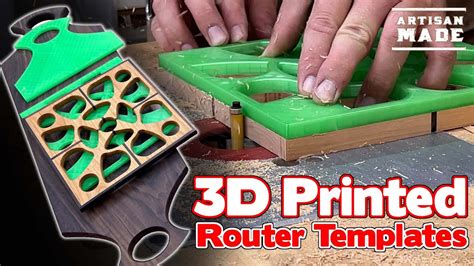 3D Print Router Template Design