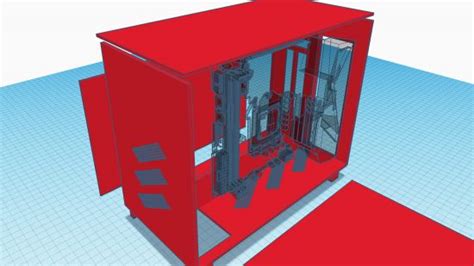 3D Printable Computer Case Assembling