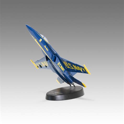 3D-Printed Blue Angels Model Plane