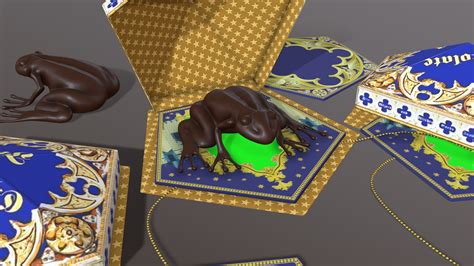 3D Printed Chocolate Frog Box