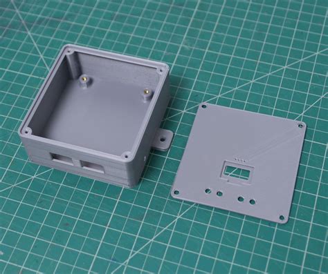 3D printed electrical box template