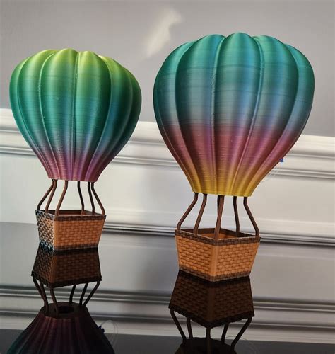 3D Printed Hot Air Balloon Template