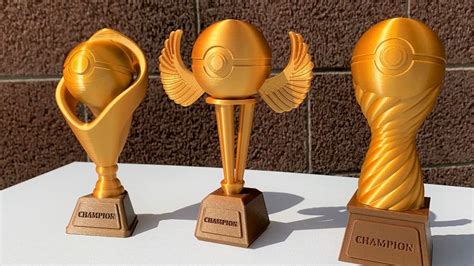 Examples of 3D Printed Trophies