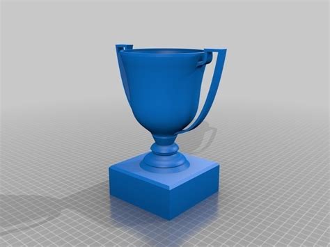 3D Printed Trophy Templates