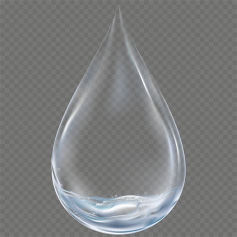 3D Raindrop Template