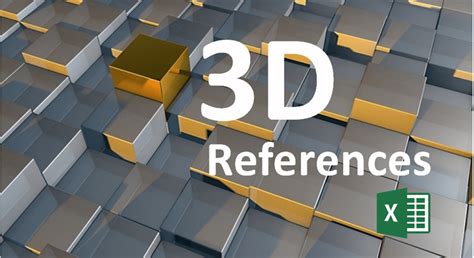 Using 3D References Across Sheets