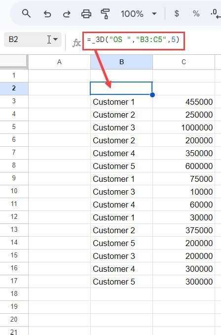 3D References in COUNTIF