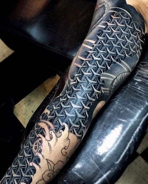 3D sleeve tattoos