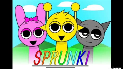 A screenshot of the 3D Sprunki community