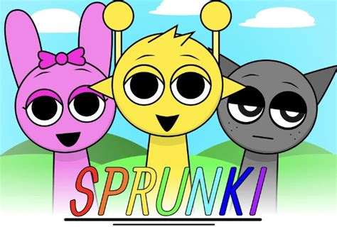 A screenshot of 3D Sprunki gameplay