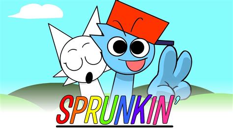 A screenshot of the 3D Sprunki game universe