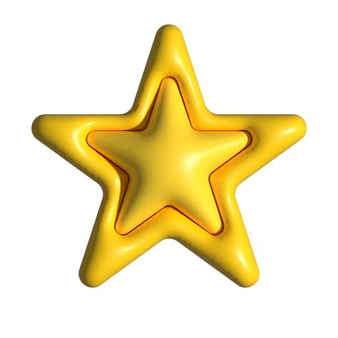 3D Star Template