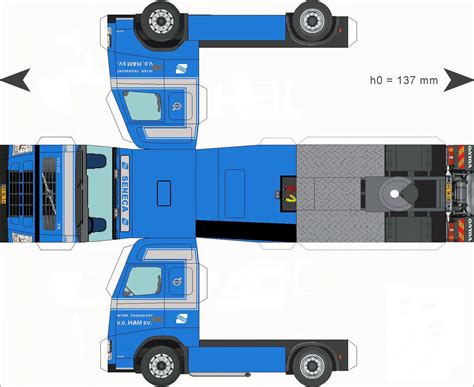 3D Truck Template 1