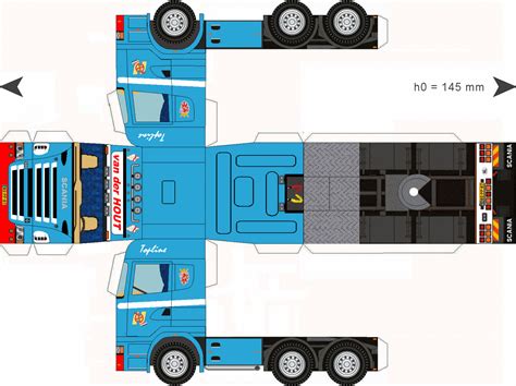 3D Truck Template Design