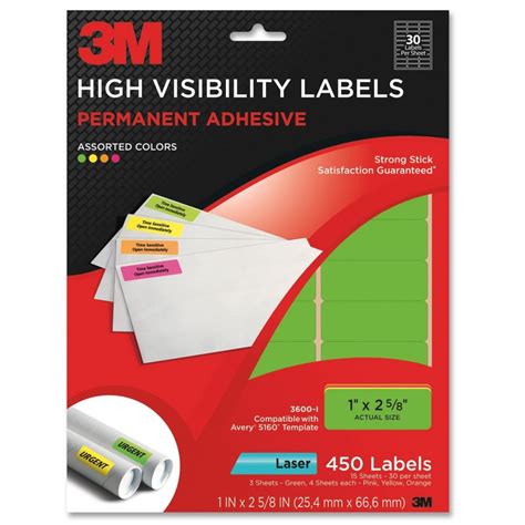 Getting Started with 3M Labels Templates