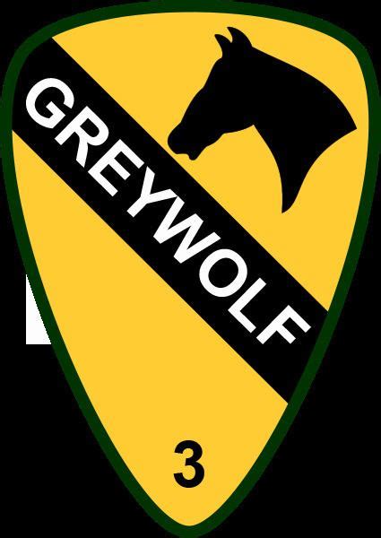 3rd Brigade 1st Cavalry Division Grey Wolf