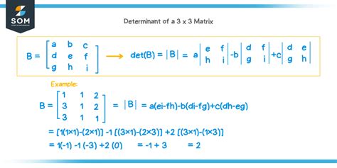 3x3 Matrix Determinant Expansion