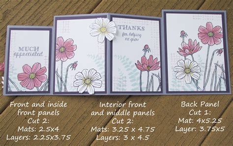 Wedding 4-fold card template