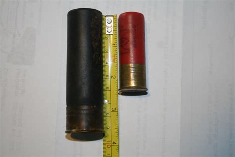 4-gauge shotgun shell