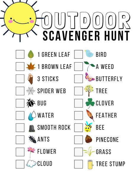 4-H Clover Scavenger Hunt Ideas for Kids