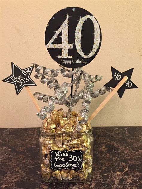 40th birthday decorations