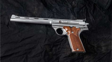 A collector's edition 44 Automag, featuring intricate engravings