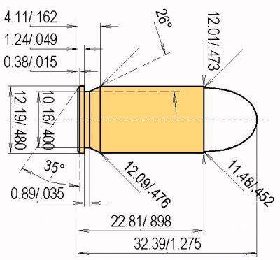 .45 ACP Bullet