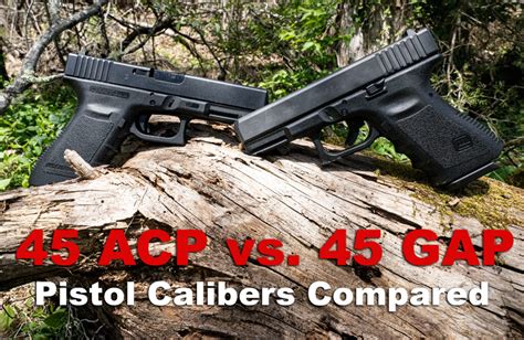 45 ACP vs 45 GAP