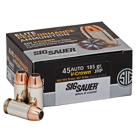 45 Auto Hollow Point Ammo