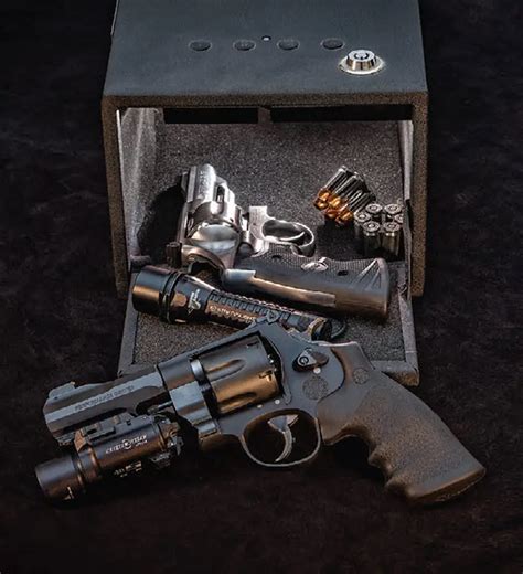 A shooter performing maintenance on their.45 revolver