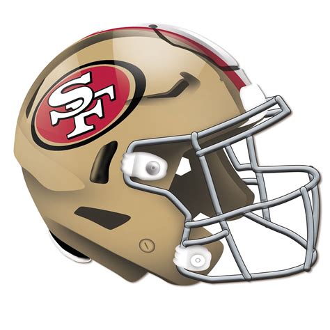 49ers Helmet Logo Template