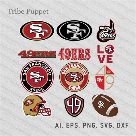 Free Printable 49ers Logo Template