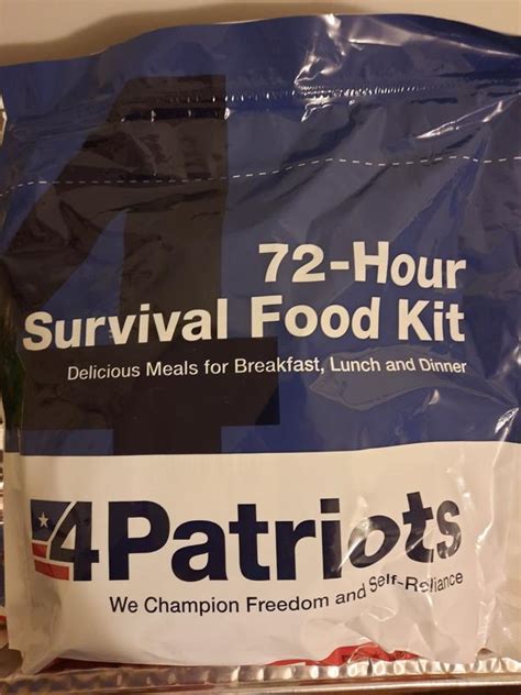 4Patriots Emergency Food Kit