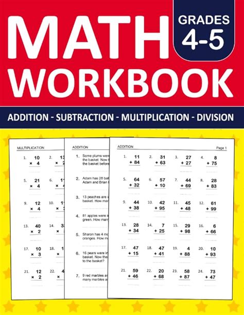 4th Grade Math Worksheets