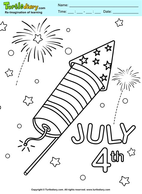 4th of July coloring tips