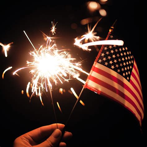 Sparklers for the 4th of July