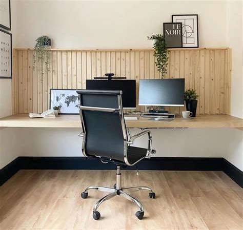 4x8 Paneling in a Home Office