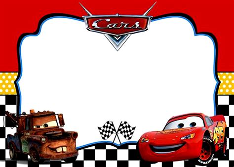 5 Free Lightning McQueen Printable Templates